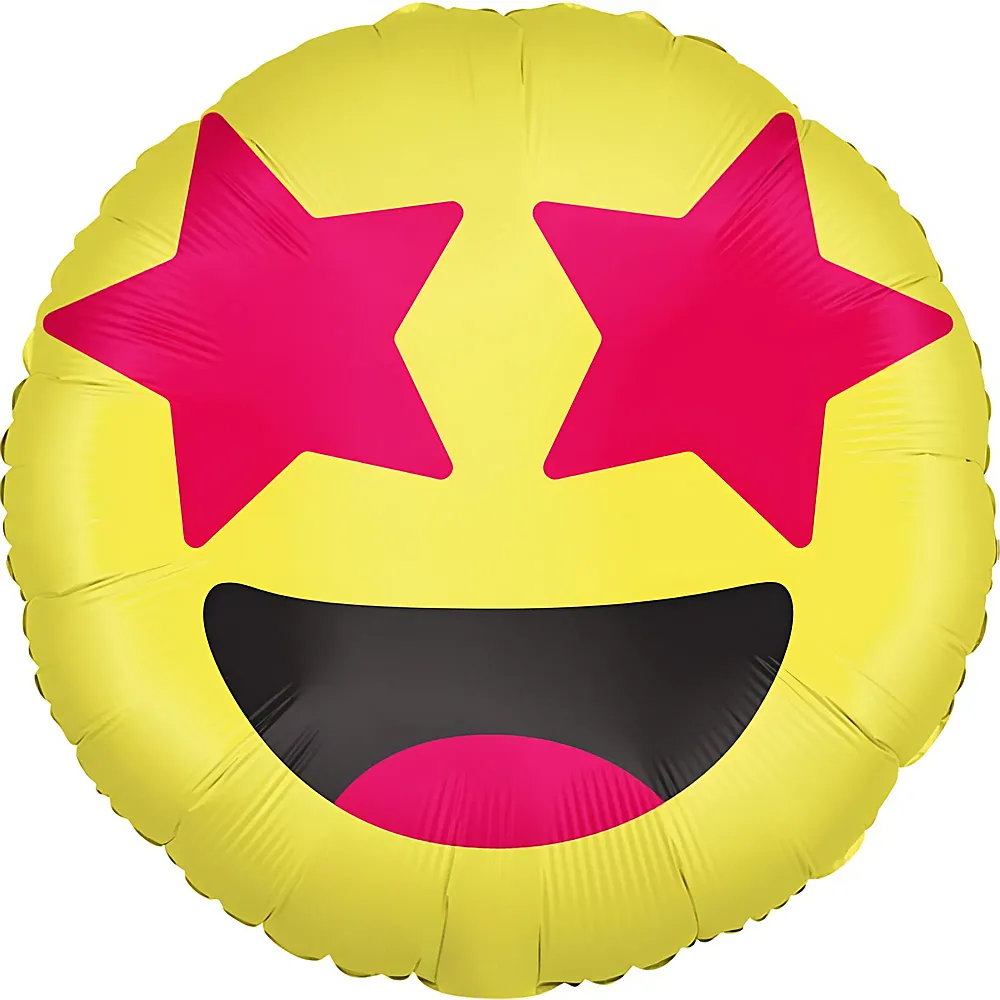 Procos Folienballon Smiley -  45 cm | Folienballone