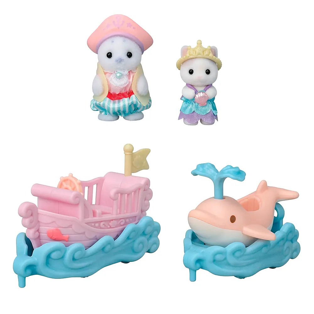 Sylvanian Families Freizeitpark Spielset Wellenritt 5820