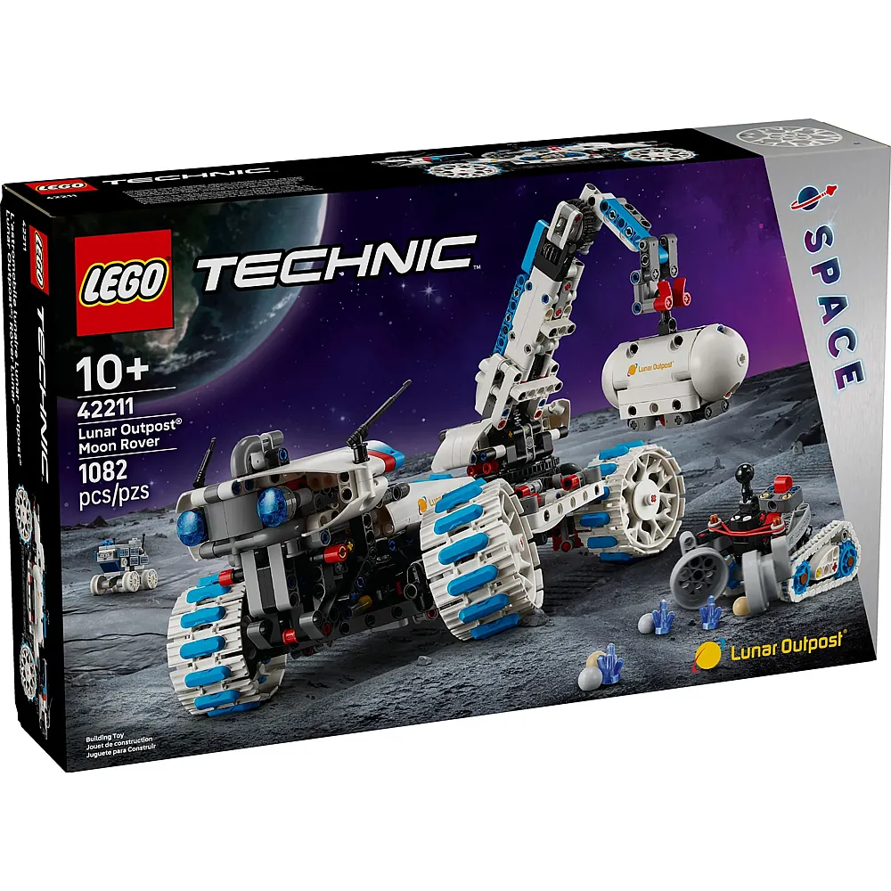 LEGO Technic Space Lunar Outpost Mondrover-Raumfahrzeug 42211