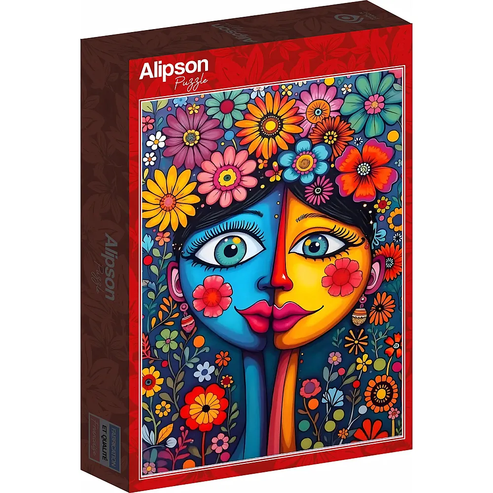 Alipson Puzzle Blumen Duo - 1000 Teile