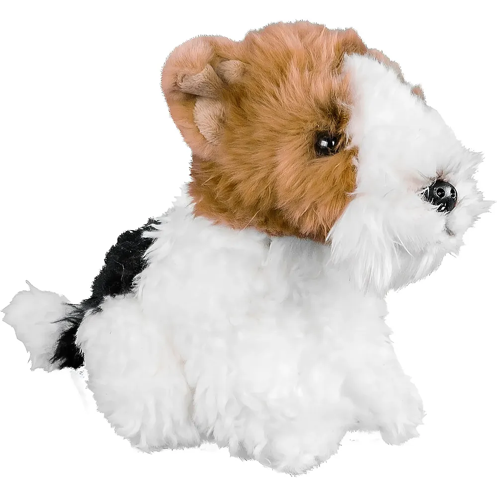 Teddys Rothenburg Foxterrier sitzend - 18 cm - Hunde Pl�sch