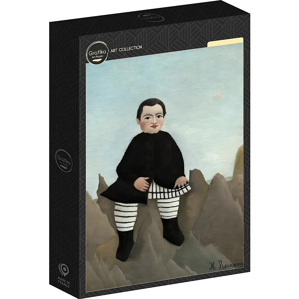 Grafika Puzzle Art Collection Henri Rousseau Boy on the Rocks, 1895/1897 - 1000 Teile