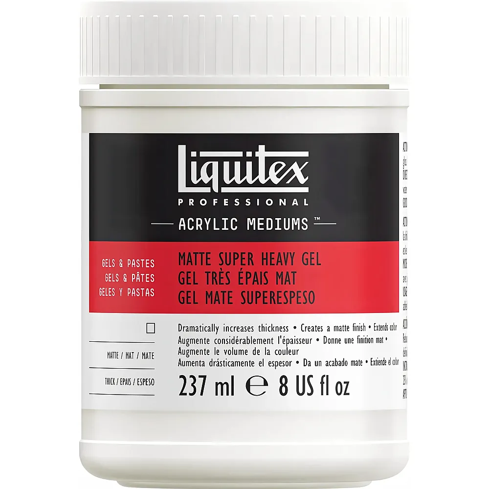 Liquitex Lqx Acryl Mattes Extra Schweres Gel 237ml - Suche