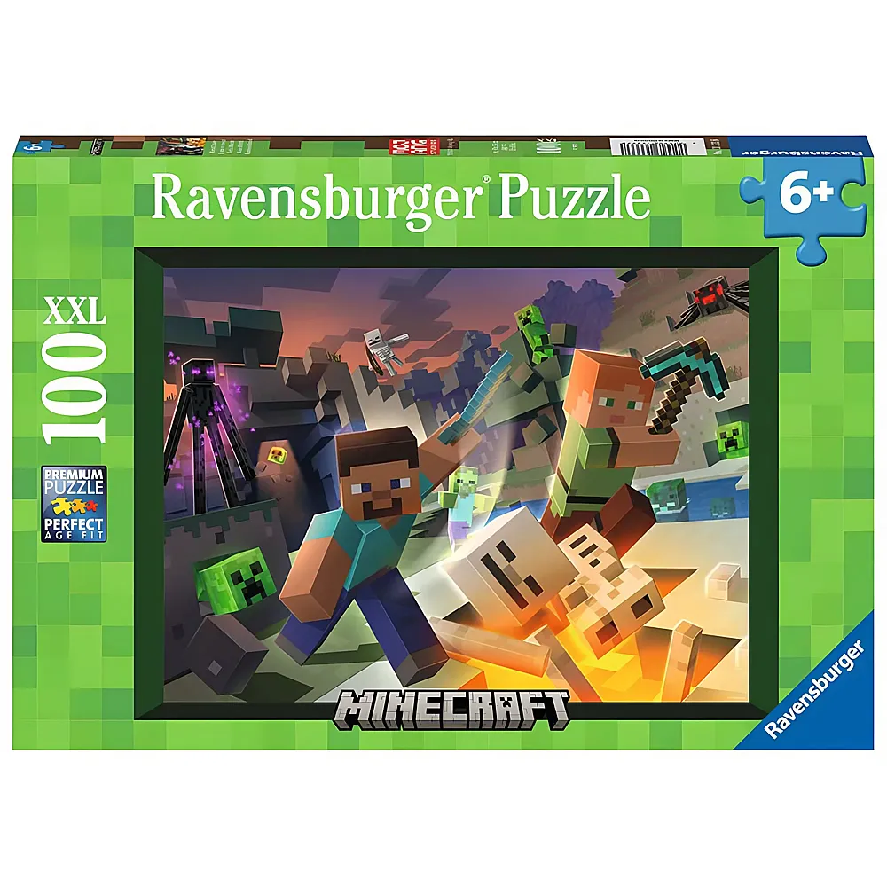 Ravensburger Puzzle Monster Minecraft 100XXL