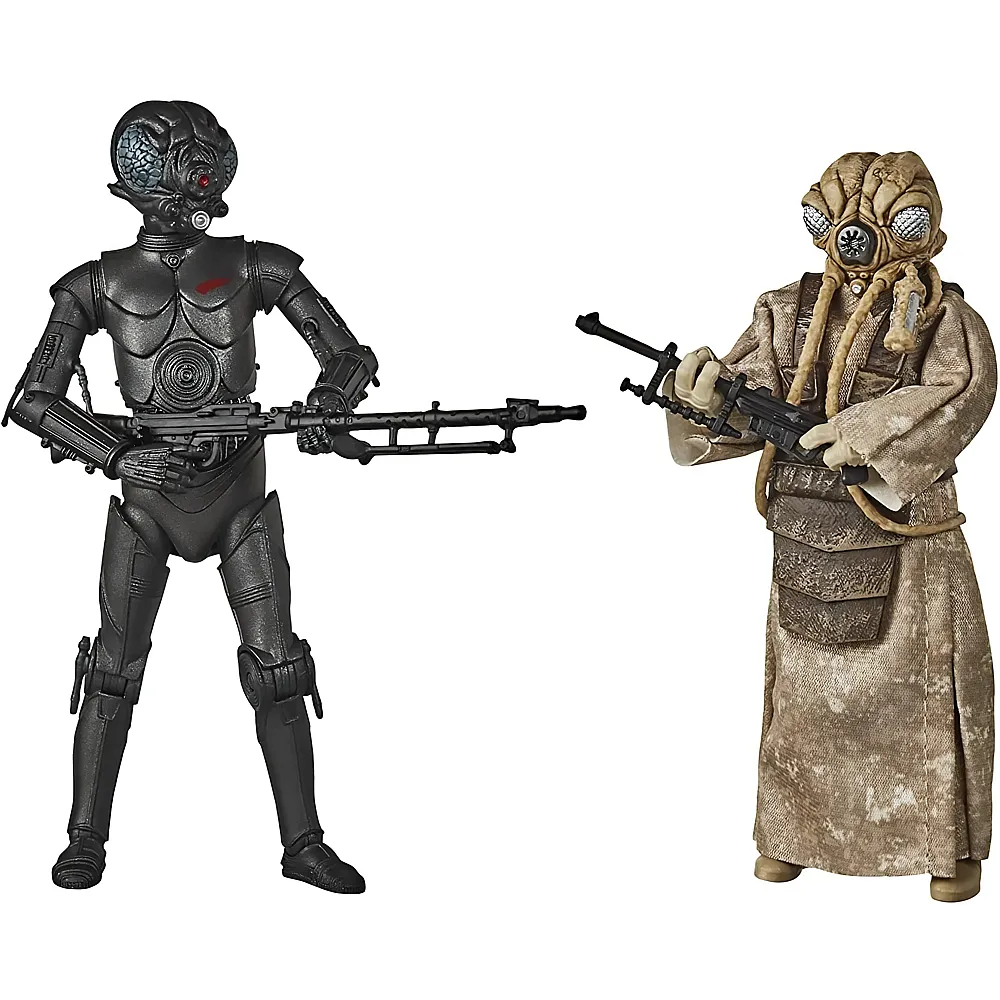 Hasbro Star Wars The Black Series 4-LOM und Zuckuss - 15 cm
