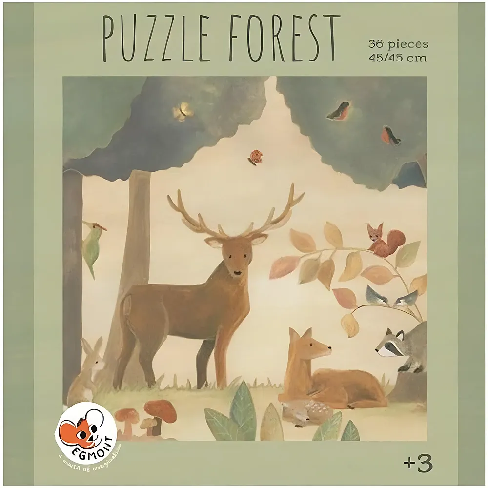 Egmont Wald 36Teile - Puzzle 10-104 Teile