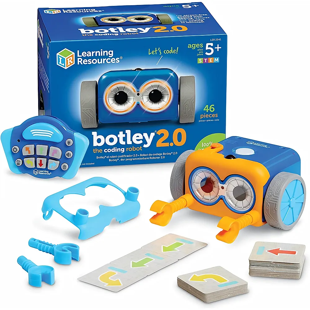 Learning Resources Botley 2.0 - Programmierbarer Roboter f�r Kinder