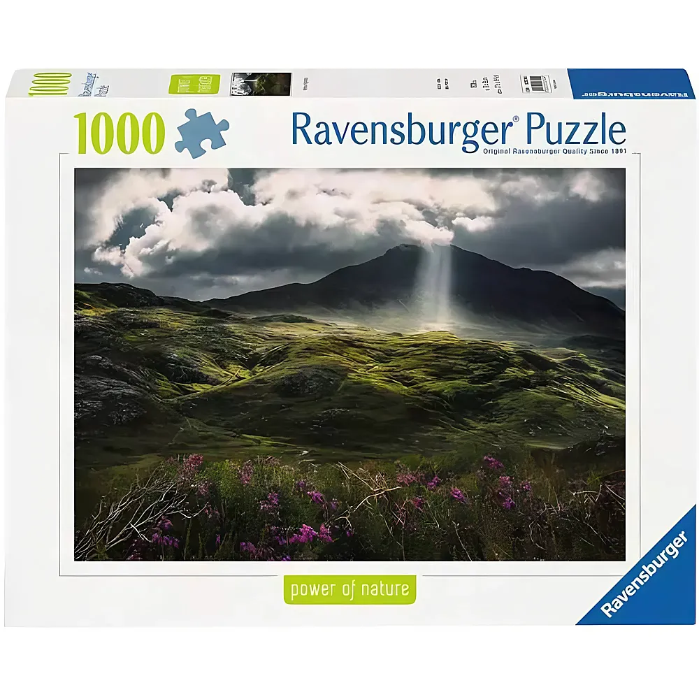 Ravensburger Puzzle Power of Nature Mysteri�se Berge - 1000 Teile