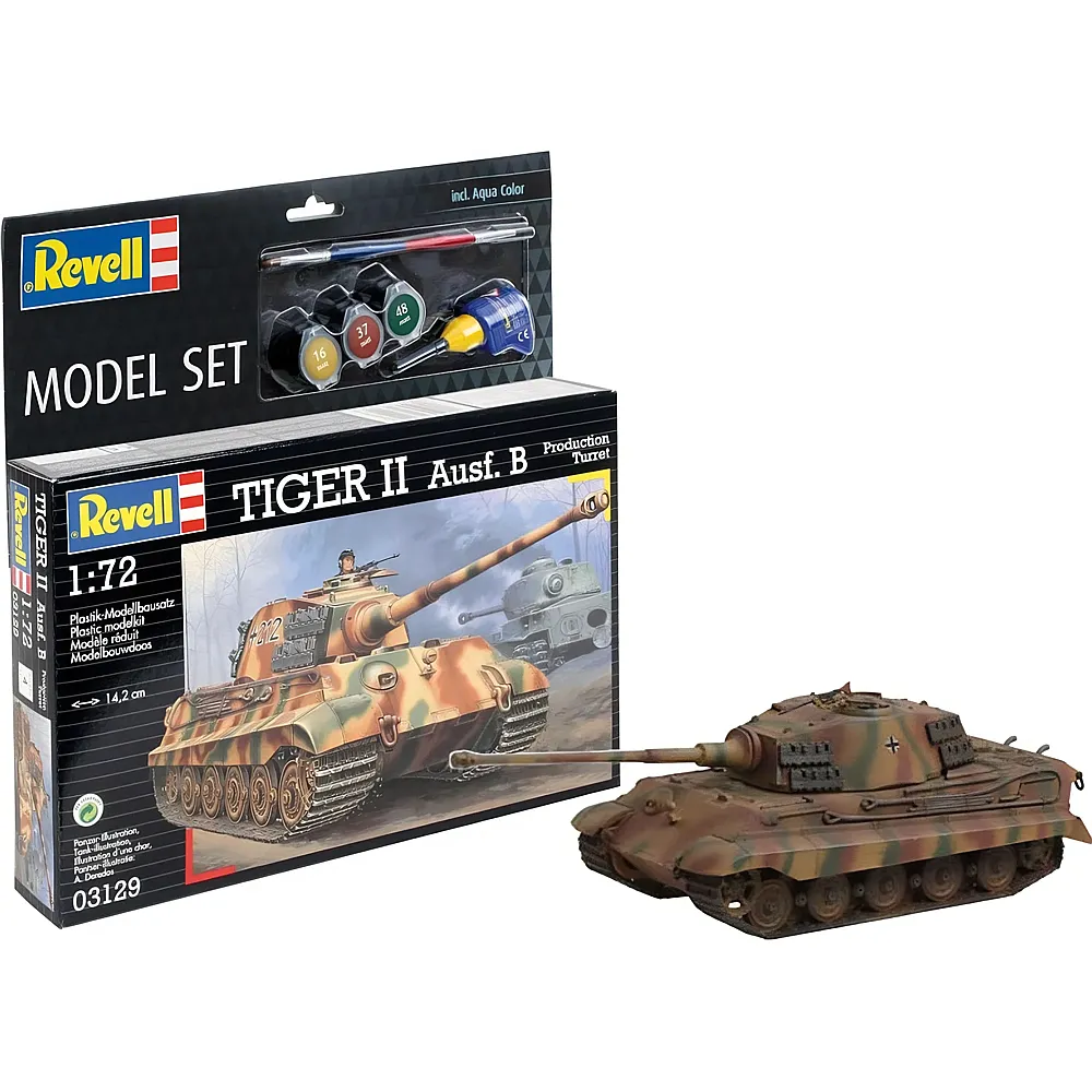 Revell Level 4 Model Set Tiger II Ausfhrung B