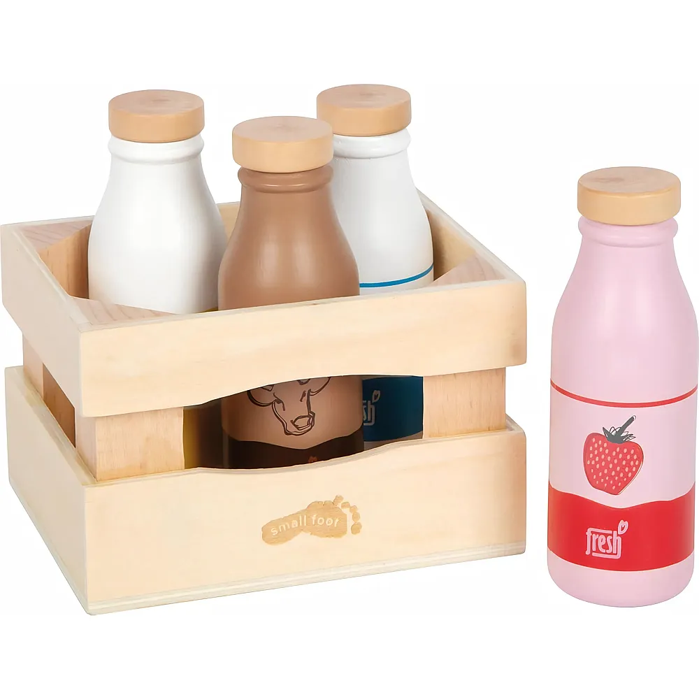 small foot Kiste mit Milchgetr�nken fresh