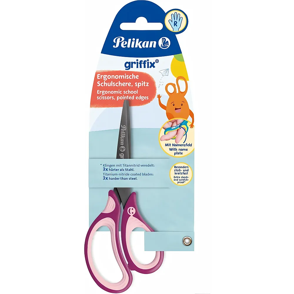 Pelikan Griffix Schere spitz Sweet Berry