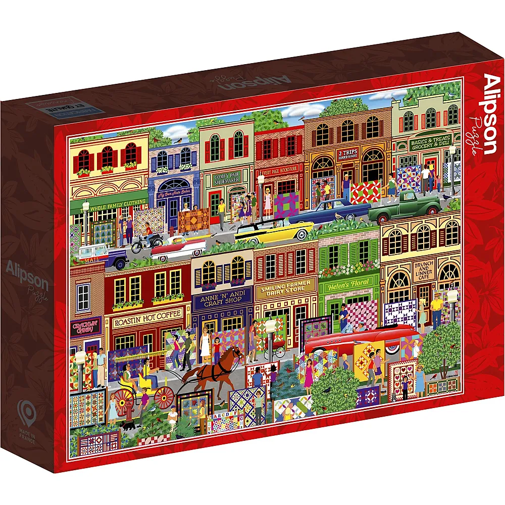 Alipson Puzzle Quilt-Festival - 1000 Teile