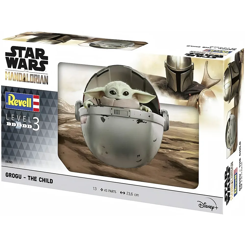 meinspielzeug - Revell Modellbausatz Star Wars  Grogu The Child The Mandalorian 1:3  43-tlg.