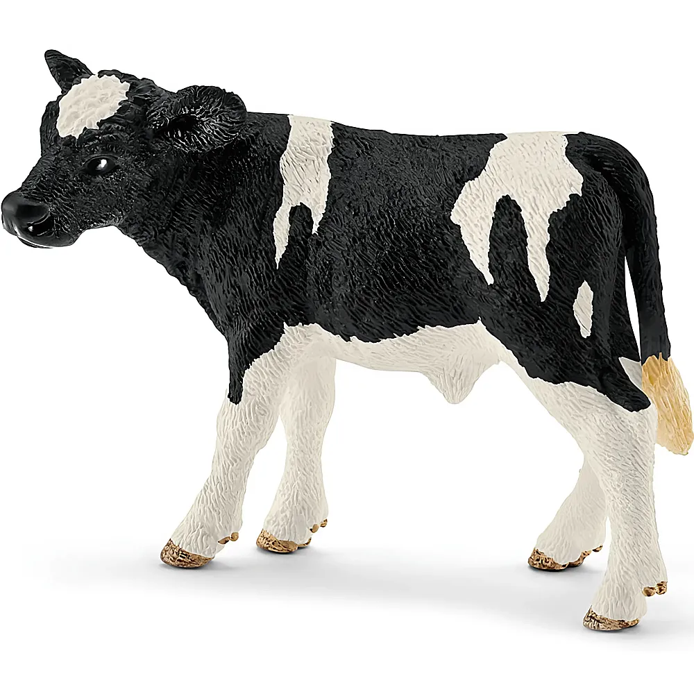 Schleich Farm World Holstein-Kalb | Bauernhoftiere