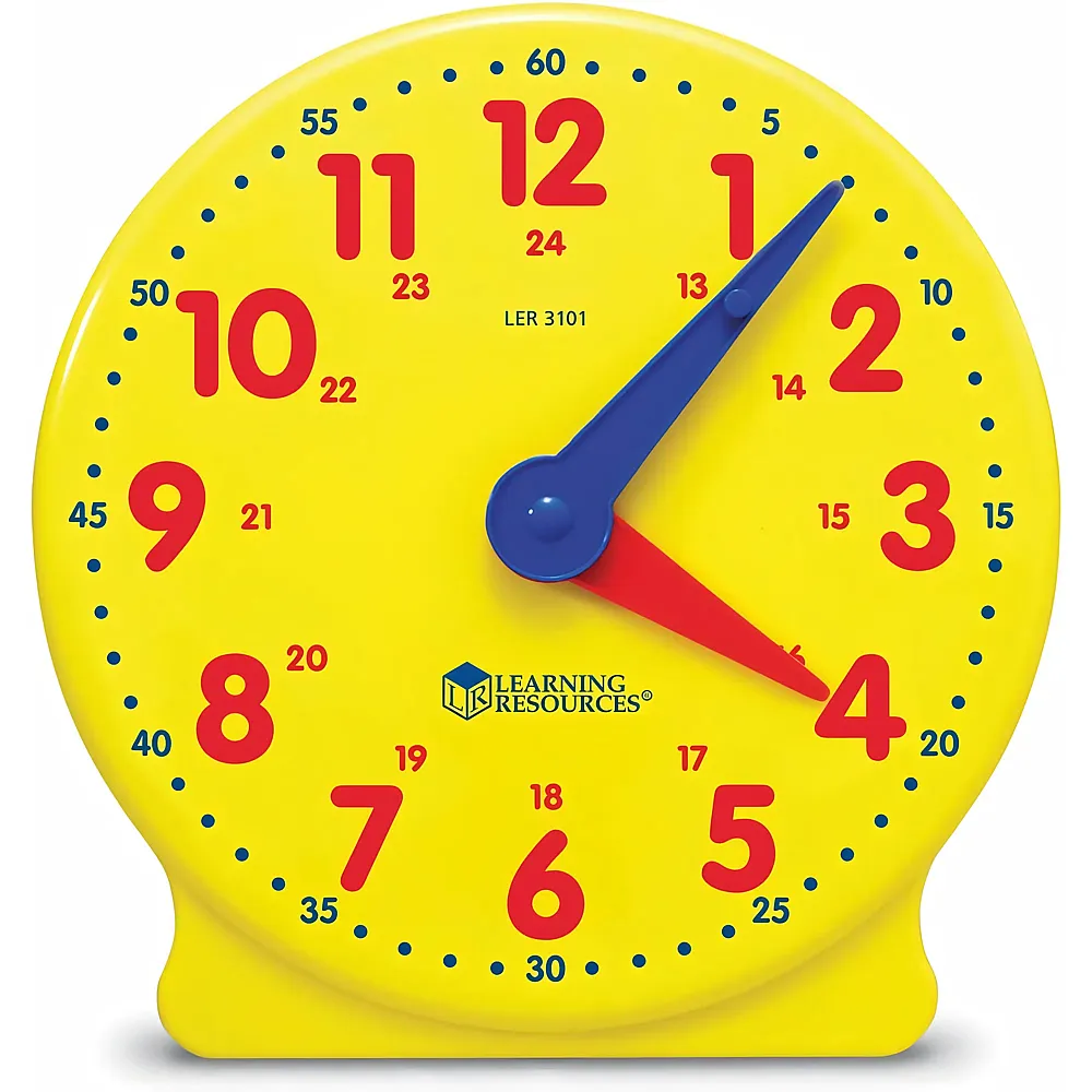 meinspielzeug - Learning Resources Big Time 24-Stunden-Sch�leruhr | Lernmittel