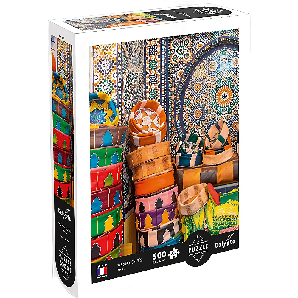 Calypto Puzzle Medina de Fes mit Soft-Touch 500Teile