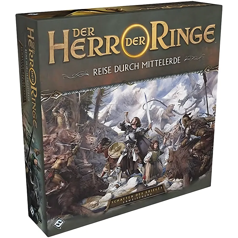 Fantasy Flight Games Der Herr der Ringe: Reise durch Mittelerde - Schatten des Krieges Erweiterung DE