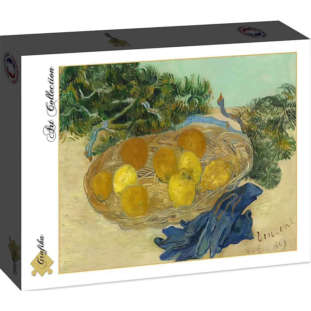 Grafika Puzzle Art Collection Vincent Van Gogh Still Life of Oranges and Lemons with Blue Gloves, 1889 - 2000 Teile