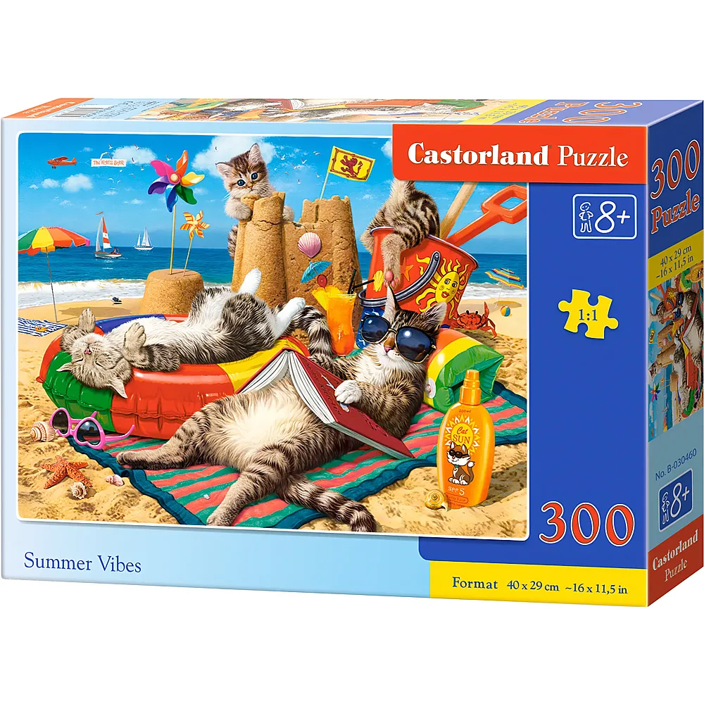Castorland Puzzle Sommergef�hl - 300 Teile