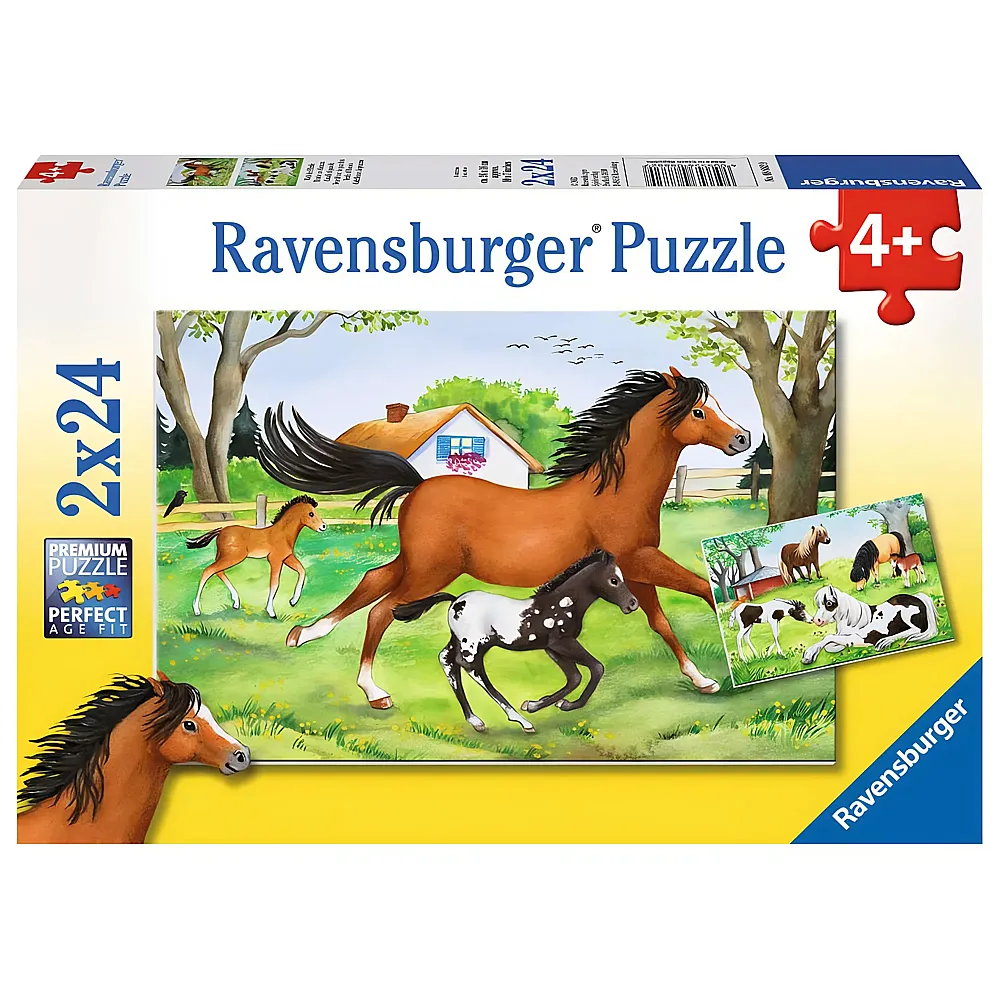 Ravensburger Puzzle Welt der Pferde 24Teile