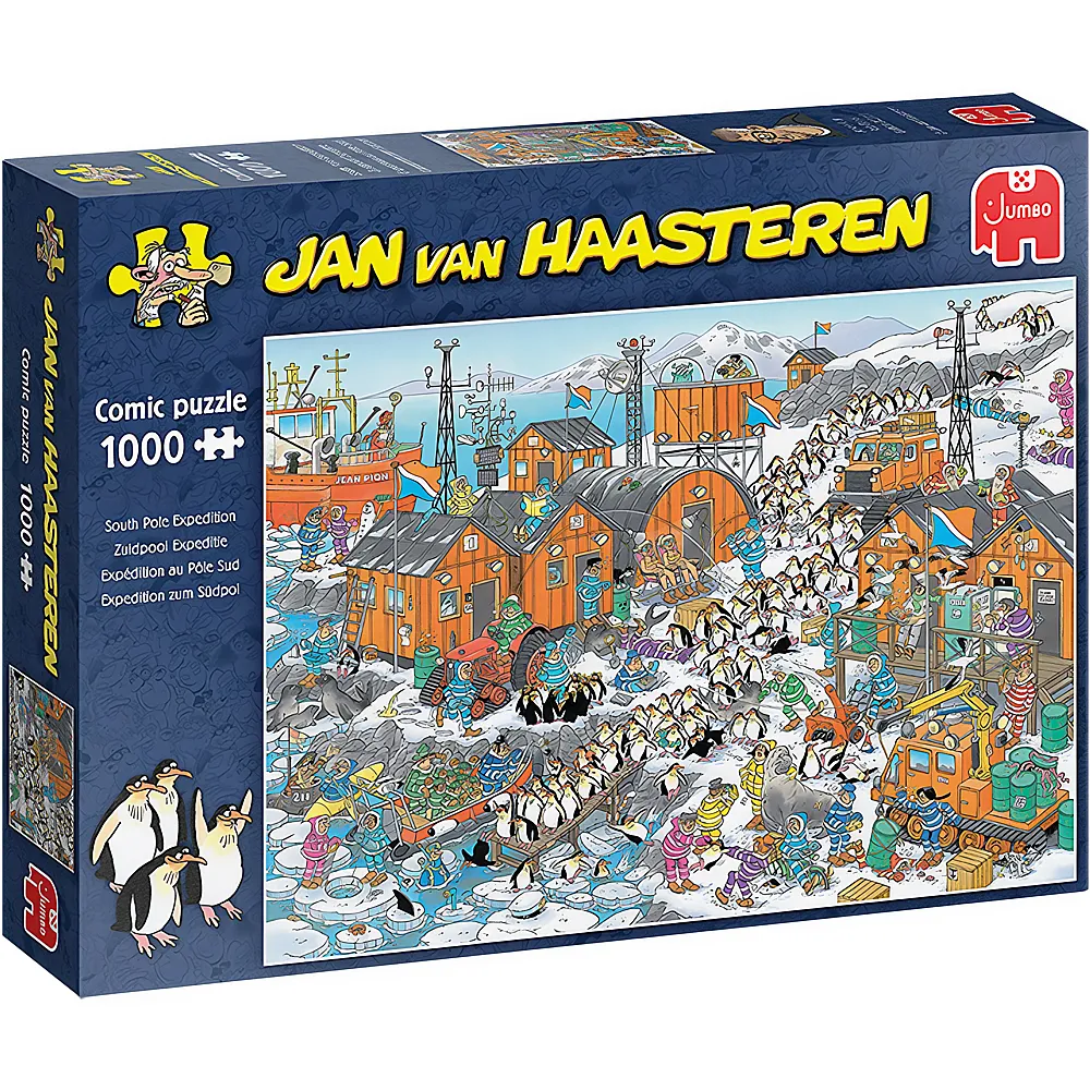 Jumbo Puzzle Jan van Haasteren Expedition zum Sdpol 1000Teile