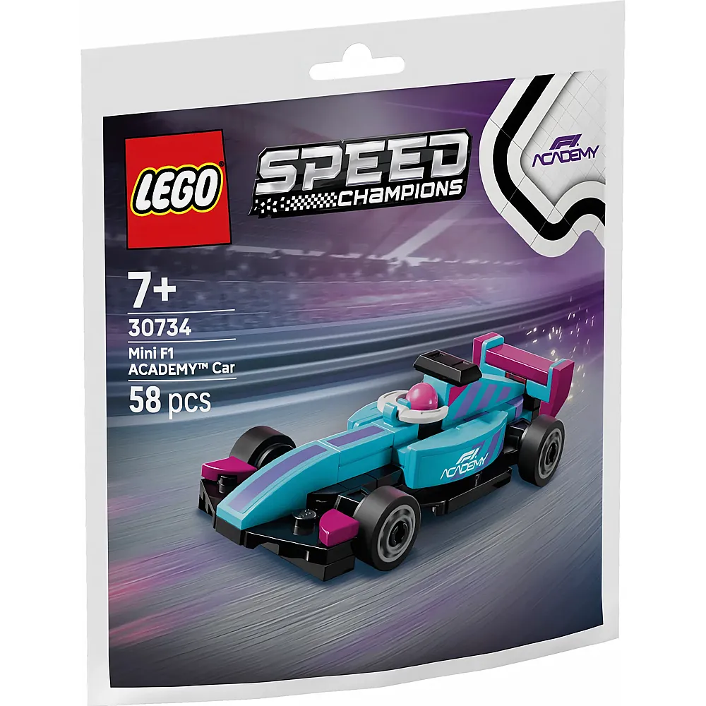 LEGO Speed Champions F1 ACADEMY Rennwagen 30734