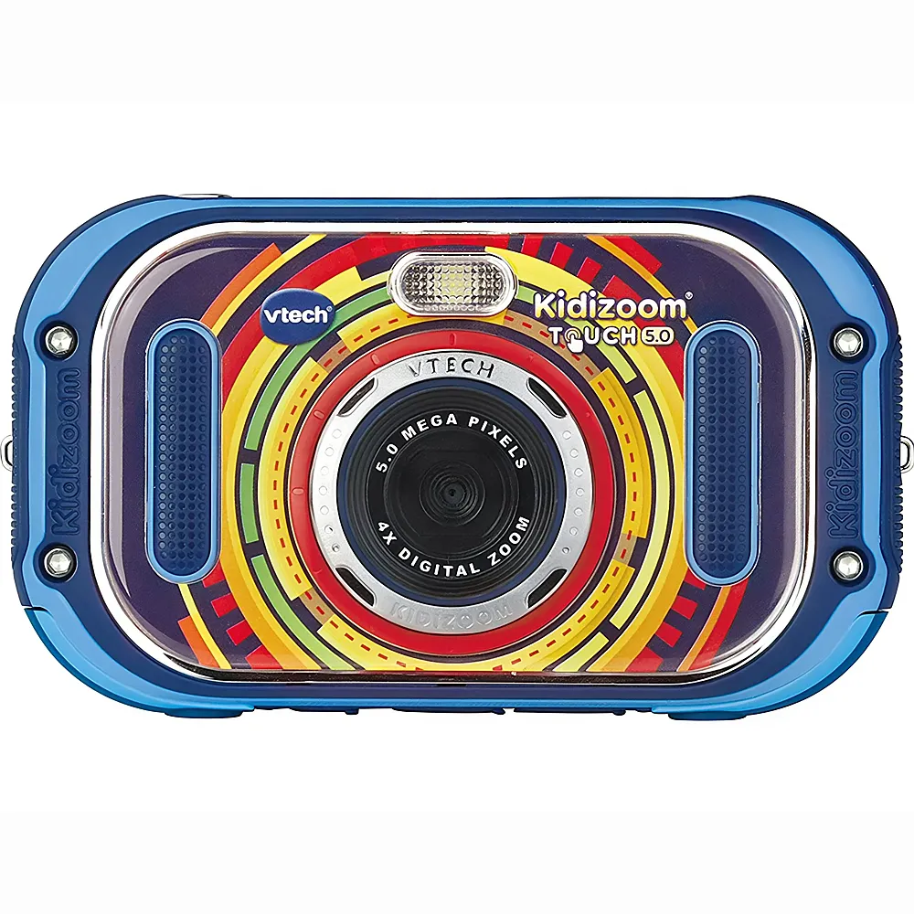 vtech Kidizoom Kinderkamera Touch 5.0 inkl. Tragetasche Blau
