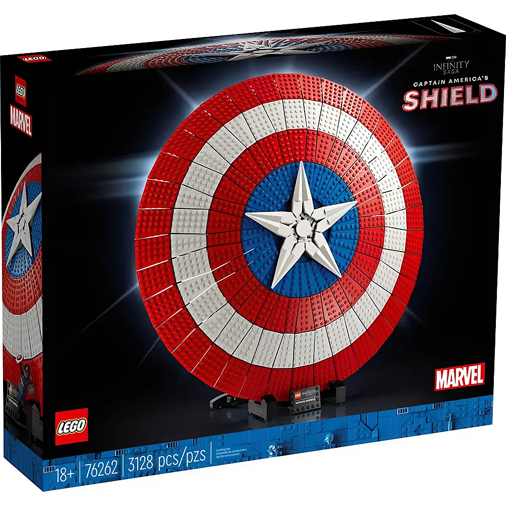LEGO Marvel Super Heroes Avengers Captain Americas Schild 76262