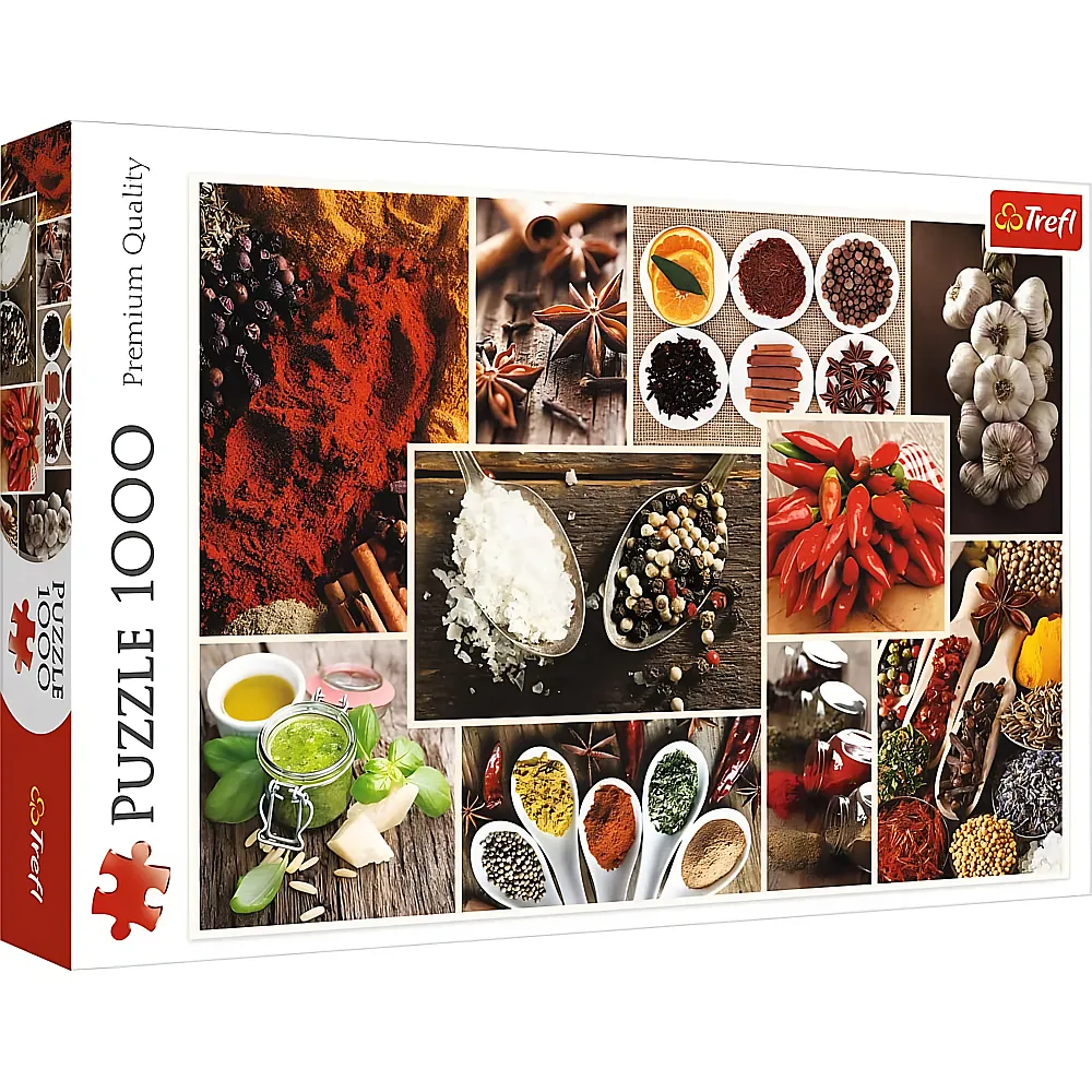 Trefl Puzzle Die Gew�rze, Collage - 1000 Teile