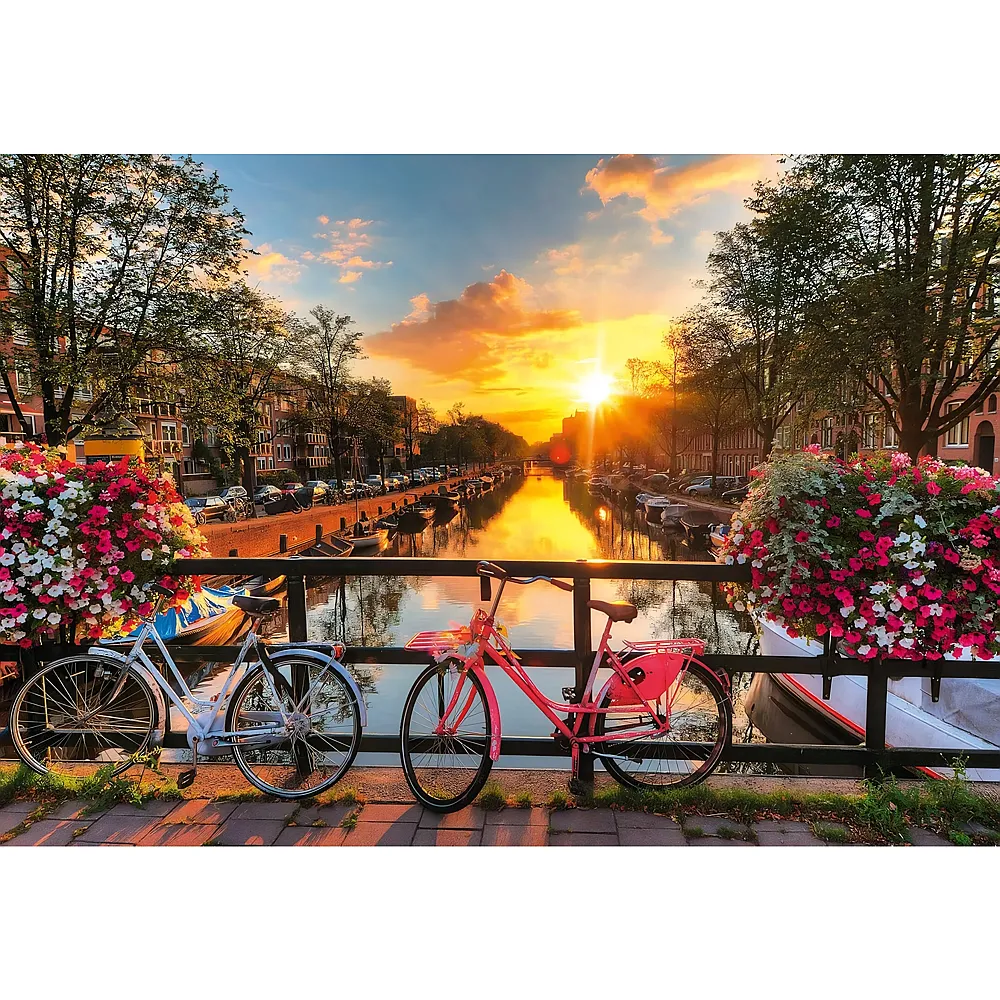 meinspielzeug - Ravensburger Puzzle Fahrr�der in Amsterdam 200Teile | Puzzle 105-300 Teile