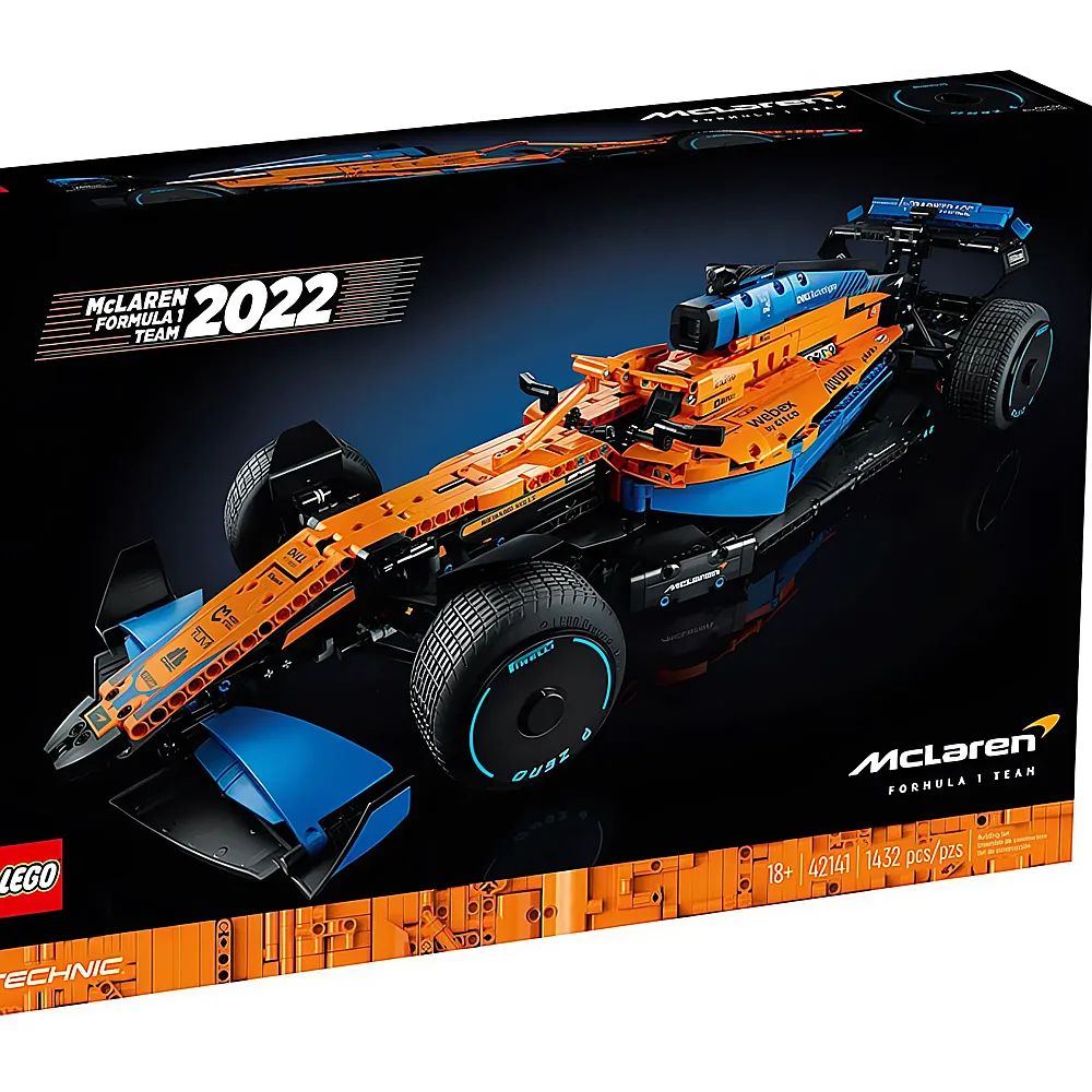 LEGO Technic McLaren Formel 1 Rennwagen 42141