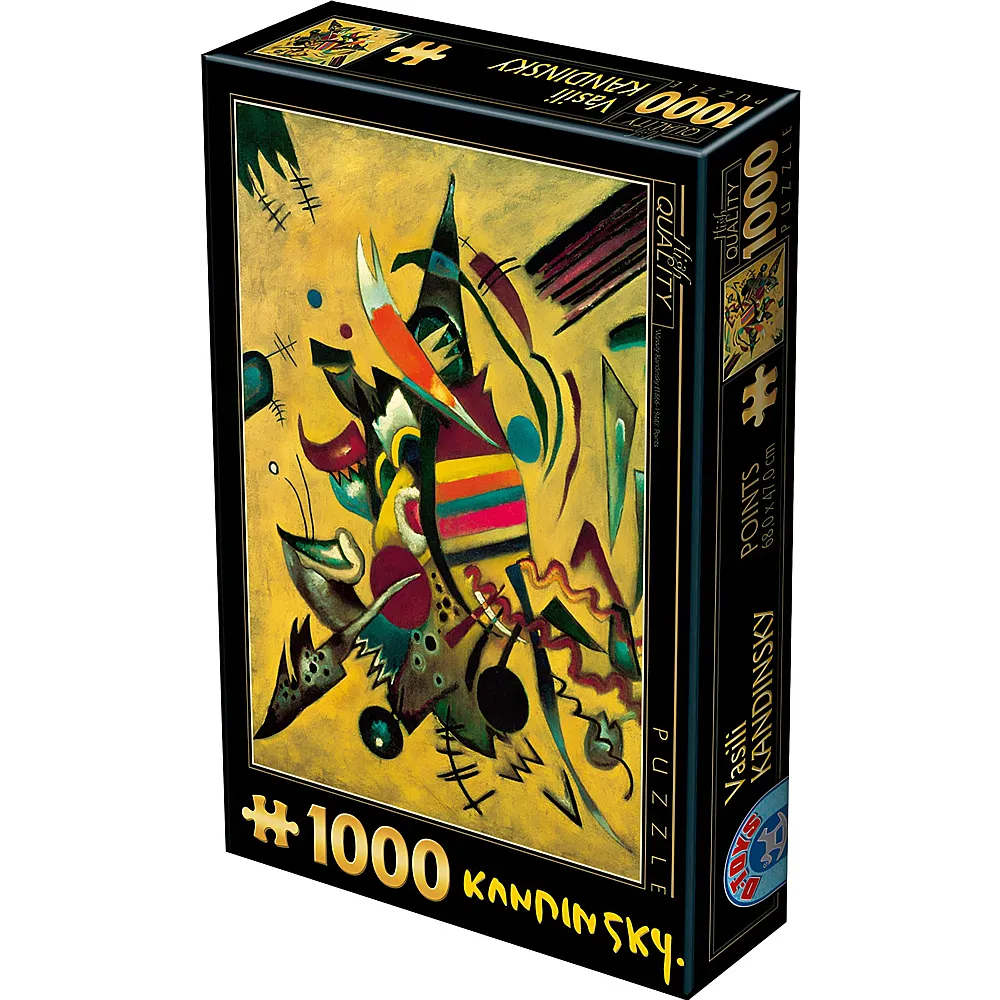 DToys Puzzle Vassily Kandinsky Points - 1000 Teile