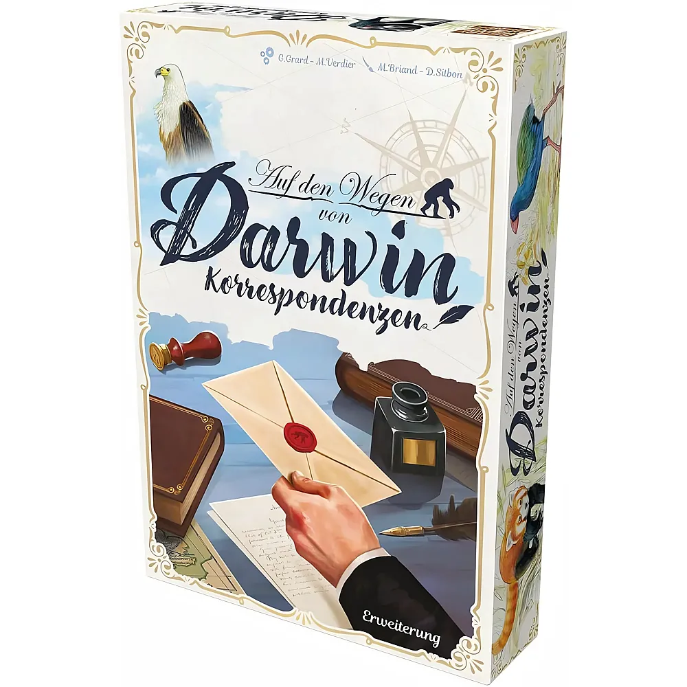 Asmodee Auf den Wegen von Darwin - Korrespondenzen - Deutsch