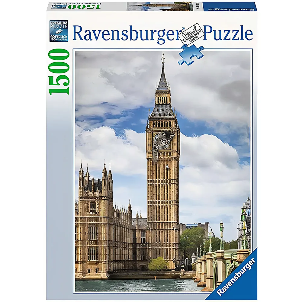 Ravensburger Puzzle Findus am Big Ben 1500Teile