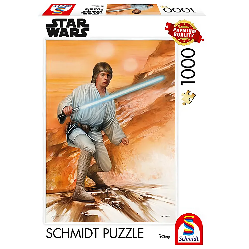 Schmidt Puzzle Star Wars Fearless 1000Teile