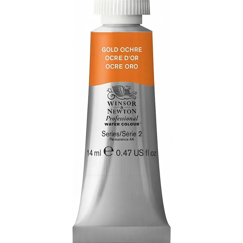 meinspielzeug - Winsor & Newton W&n Prof. Water Colour 14ml Tube Goldocker