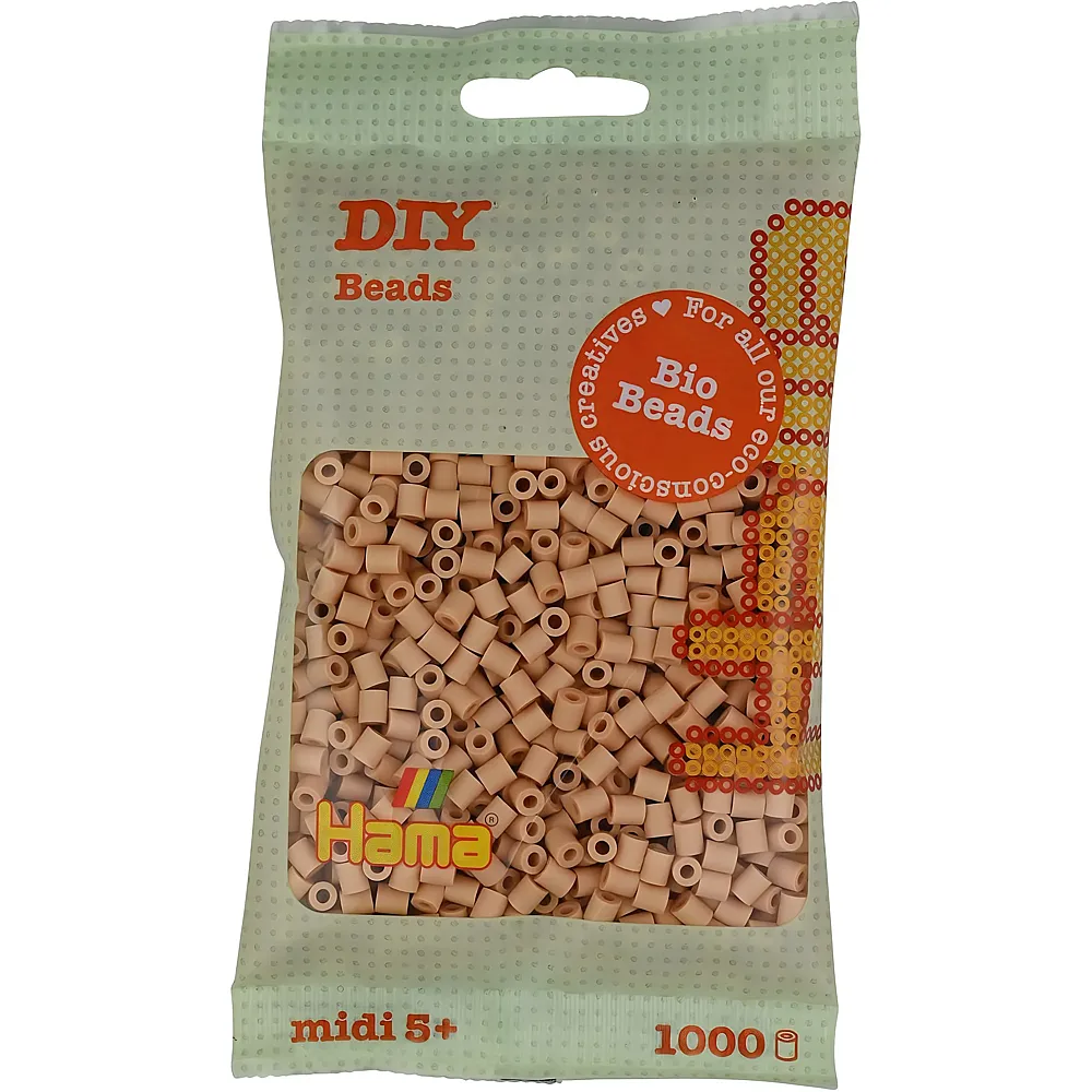 Hama Midi B�gelperlen Beige - 1000 Teile