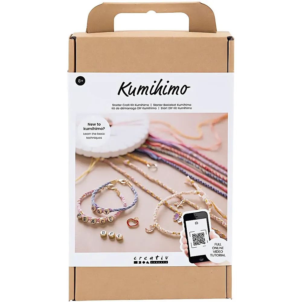Creativ Company Bastelset Starter Kumihimo