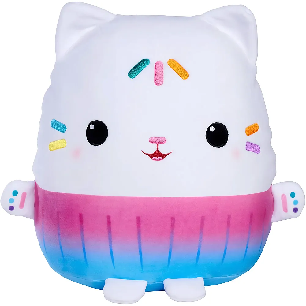Simba Pl�sch Squishy Cakey Cat - 30 cm Gabby's Dollhouse - Lizenzfiguren Pl�sch