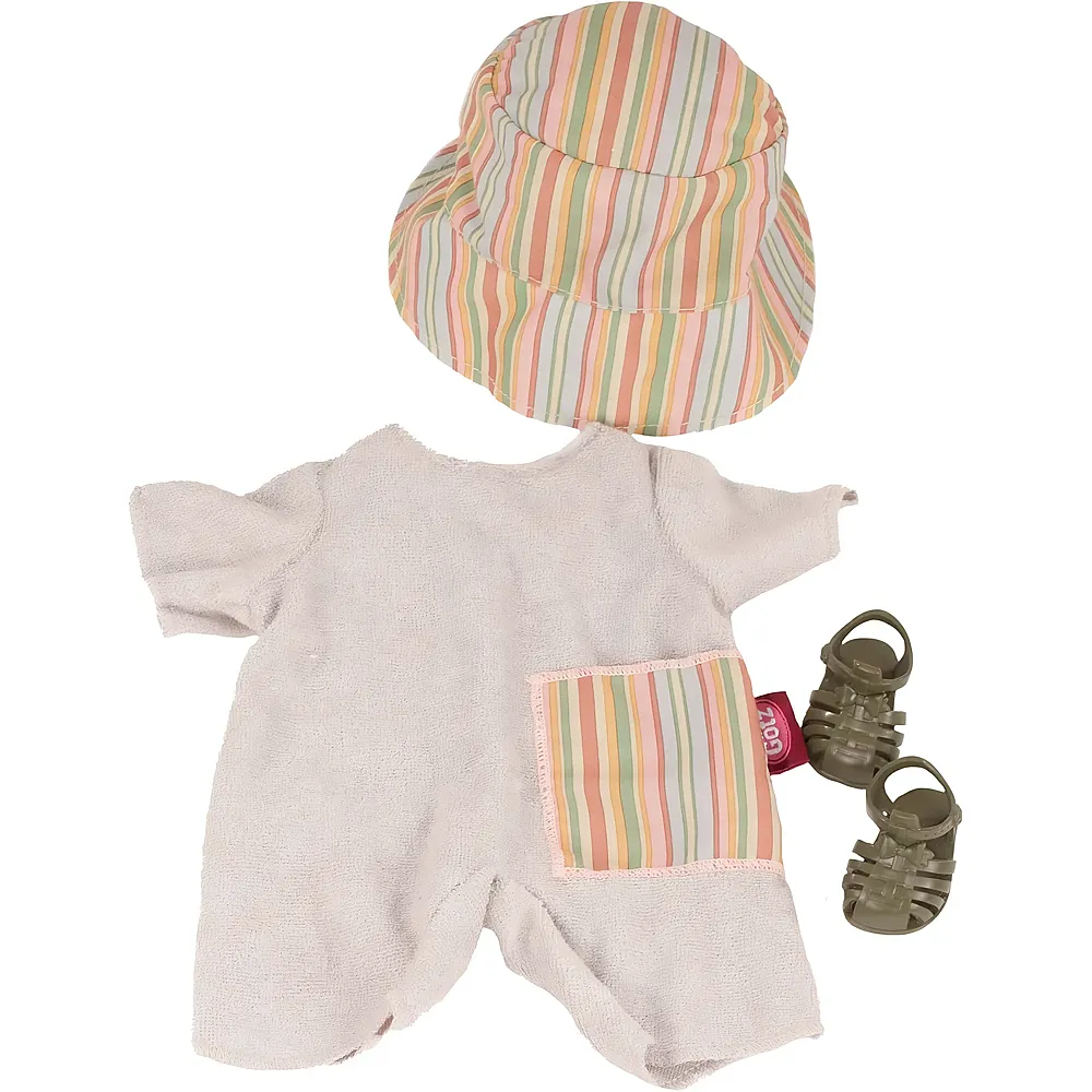 meinspielzeug - G�tz Baby-Kombi Urban Stripes - 30 - 33 cm | Puppenkleider