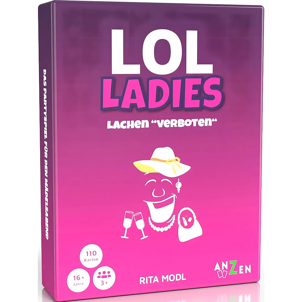 Anzen Spiele LOL Ladies - Deutsch | Partyspiele