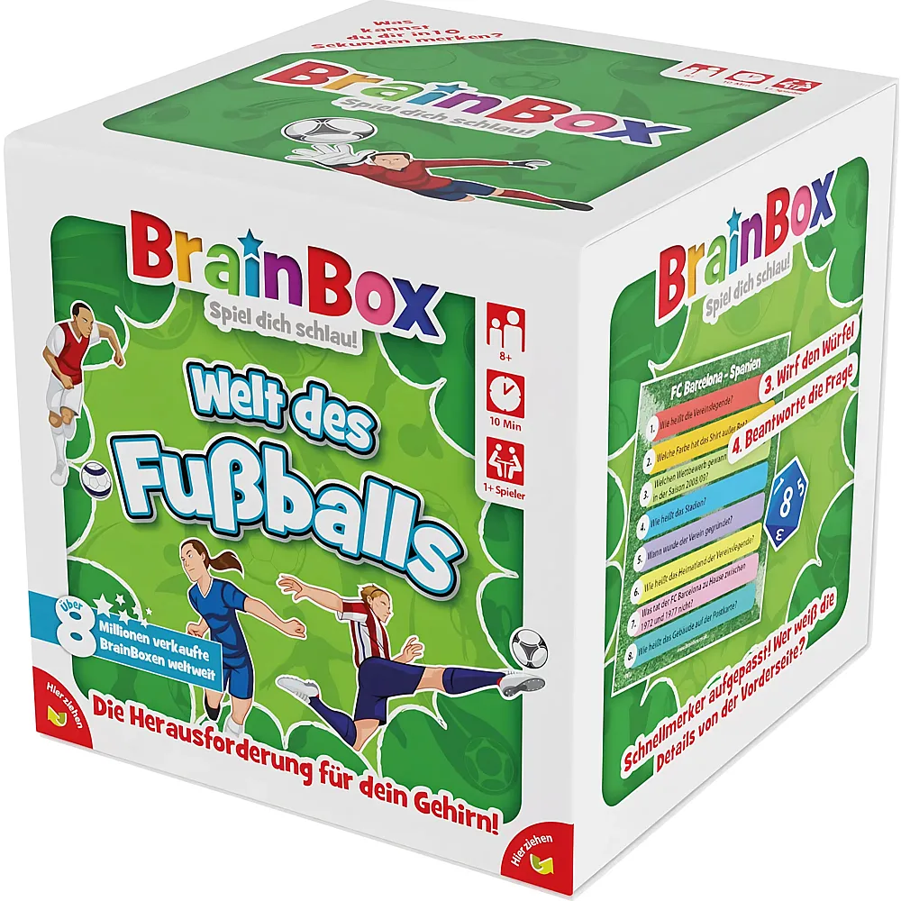 BrainBox Spiele Welt des Fussballs DE