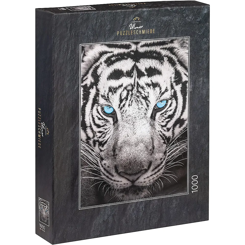 Ulmer Puzzleschmiede Majest�tischen Tiger in Nahaufnahme - 1000 Teile