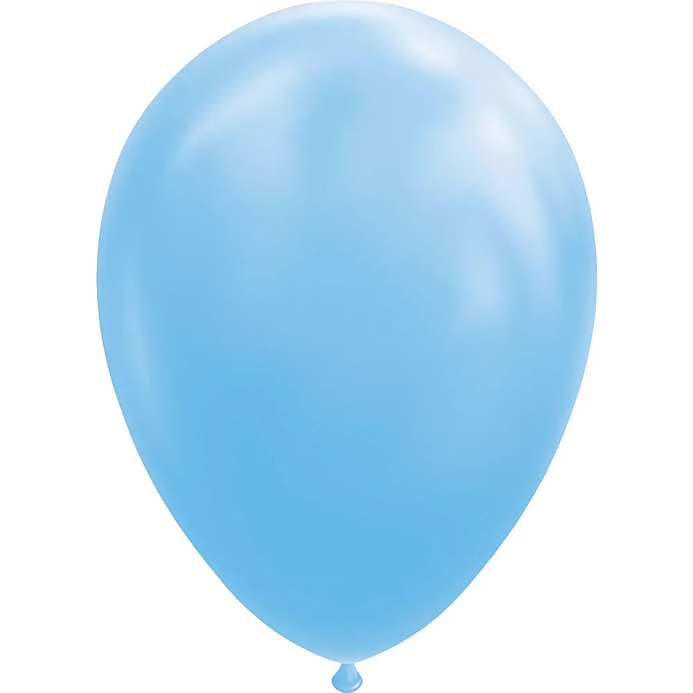 Globos Luftballons 30cm Hellblau - 10 Teile - Ballone