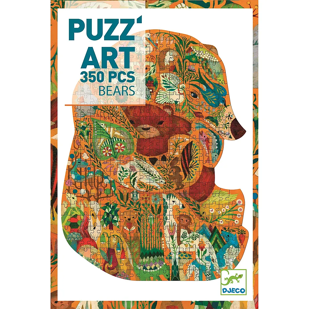 Djeco Puzzle Puzz'Art B�ren - 350 Teile