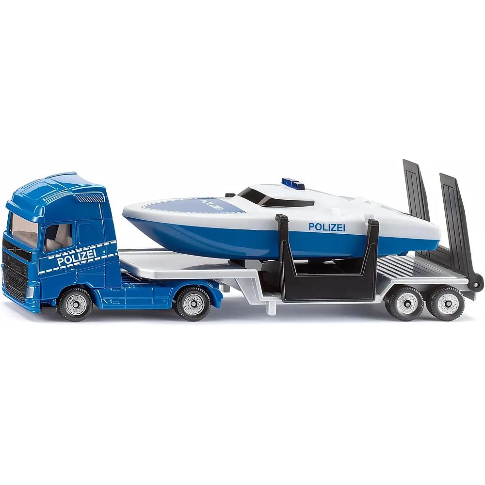 Siku Volvo LKW mit Boot