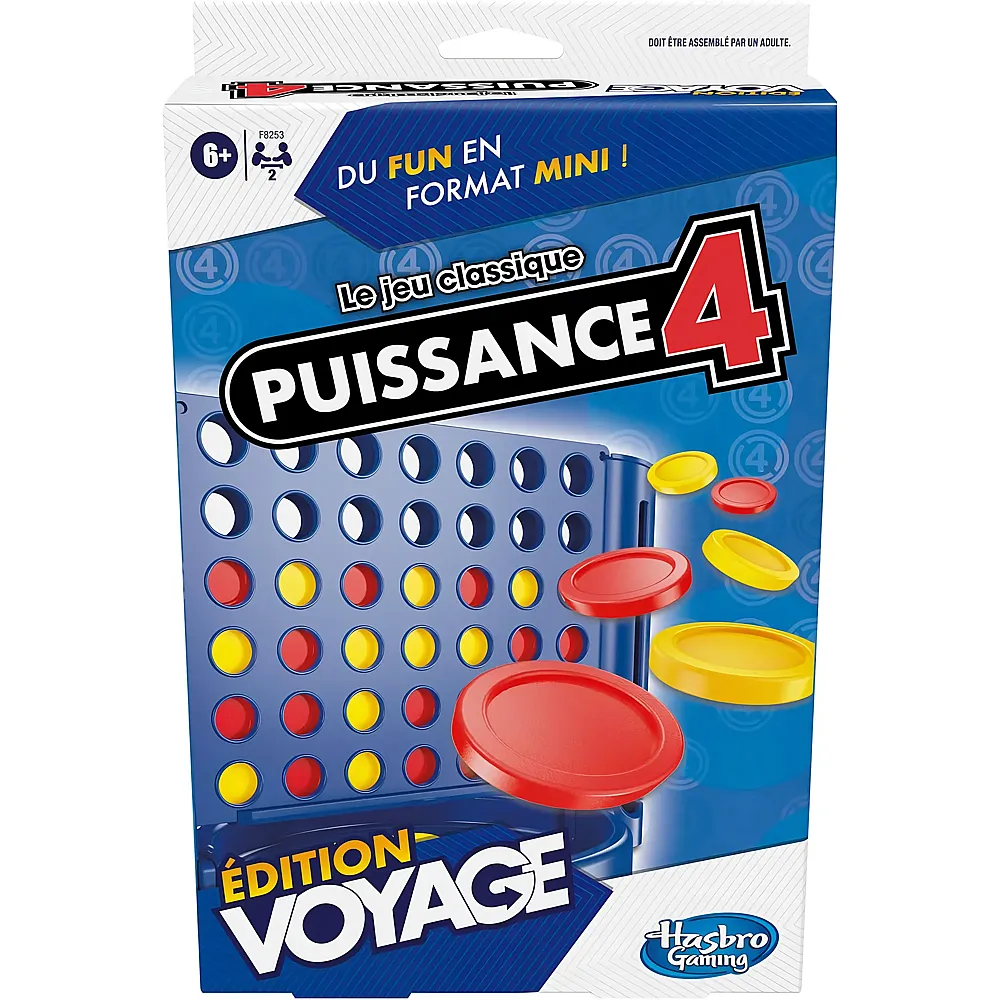 Hasbro Gaming Puissance 4 �dition Voyage - Franais
