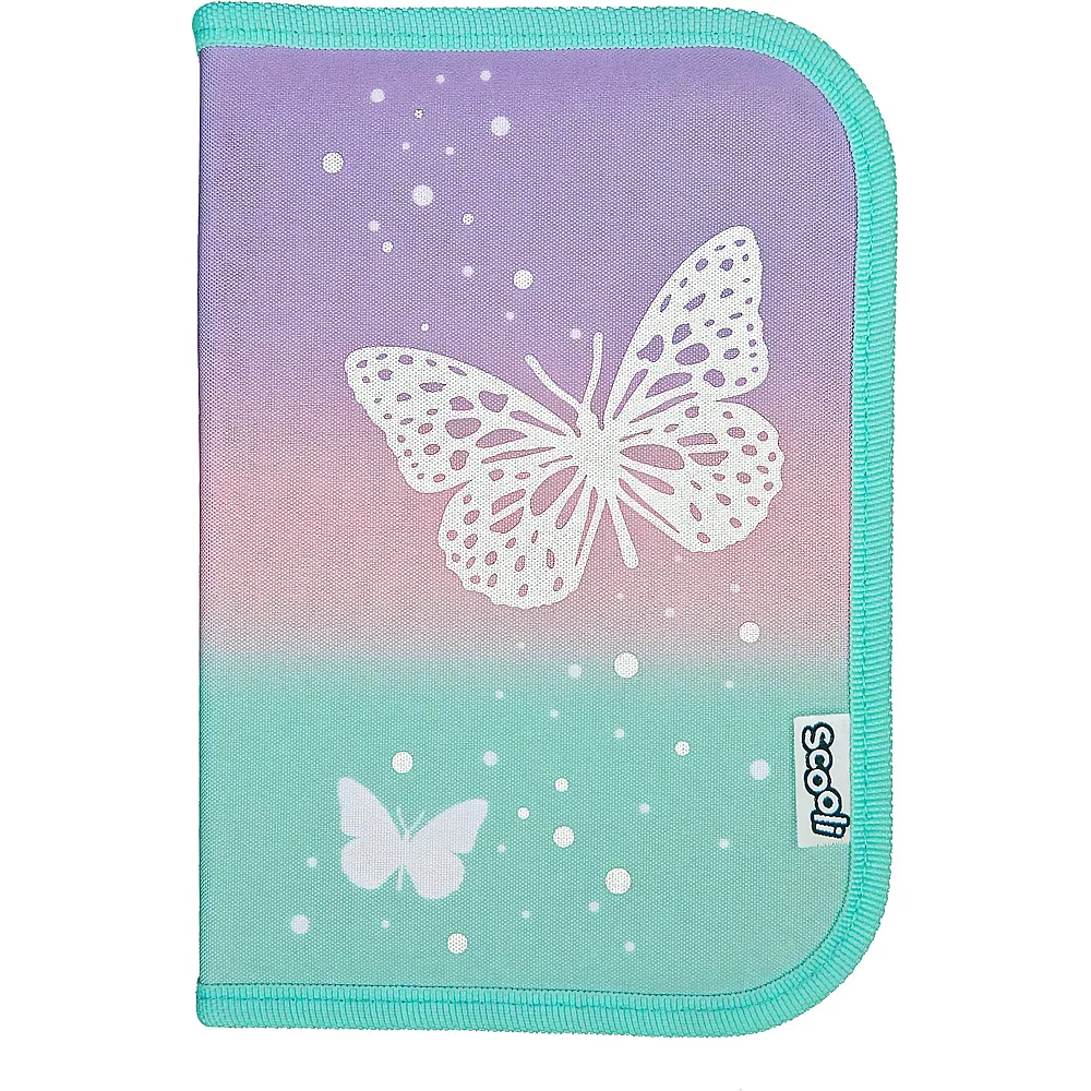 Scooli Sch�leretui gef�llt Butterfly Wishes