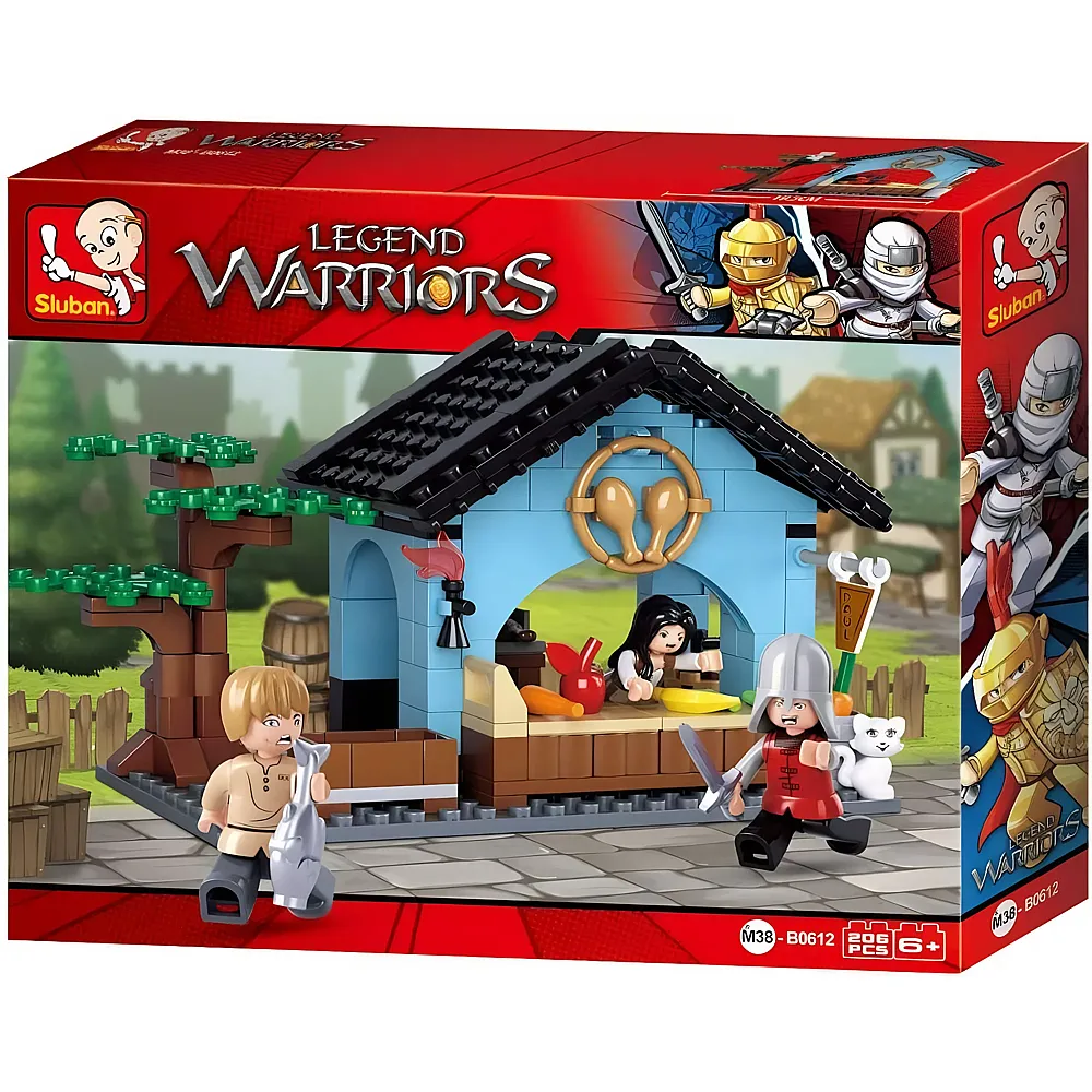 Sluban Legend Warriors Grocer - 206 Teile