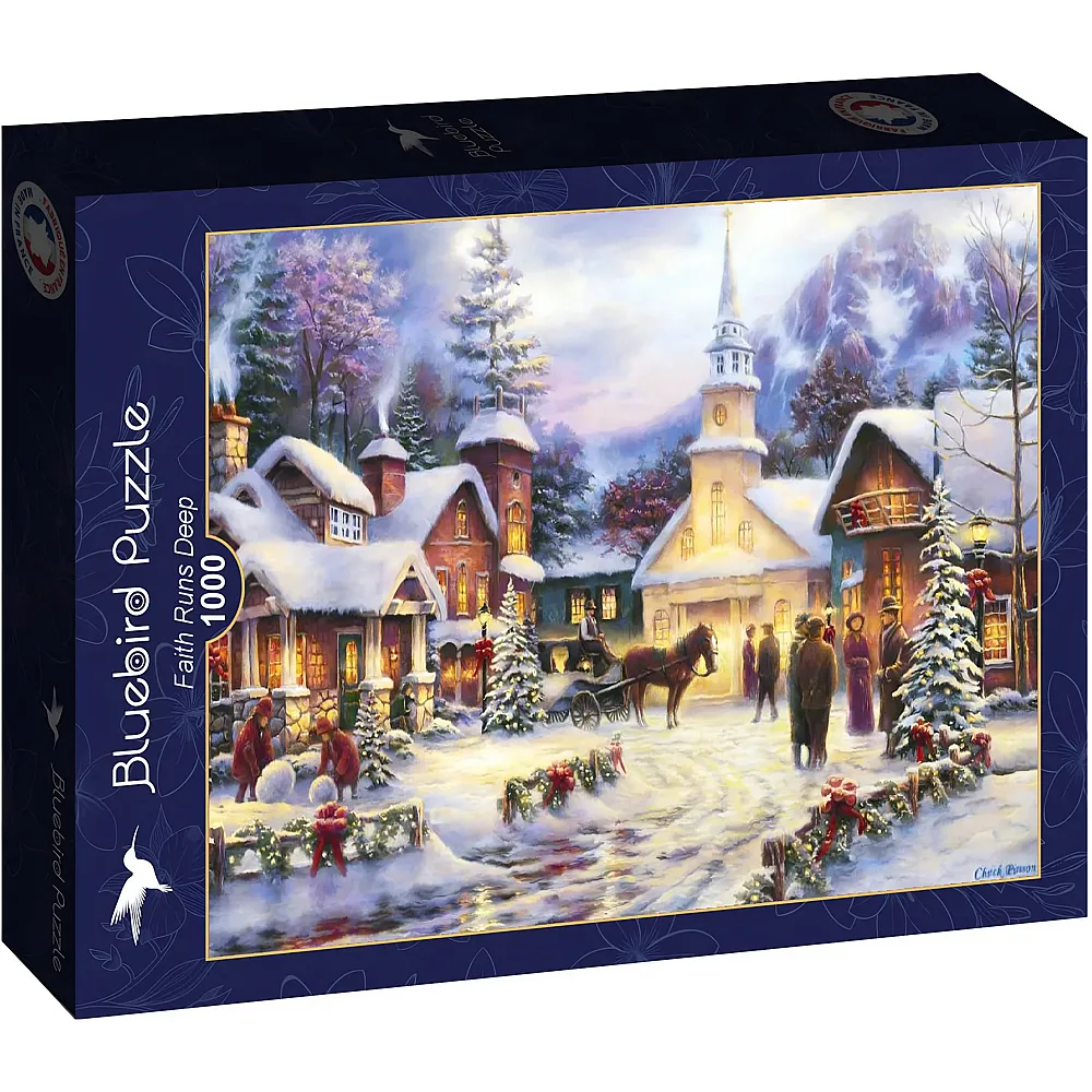 Bluebird Puzzle Chuck Pinson Faith Runs Deep 1000Teile